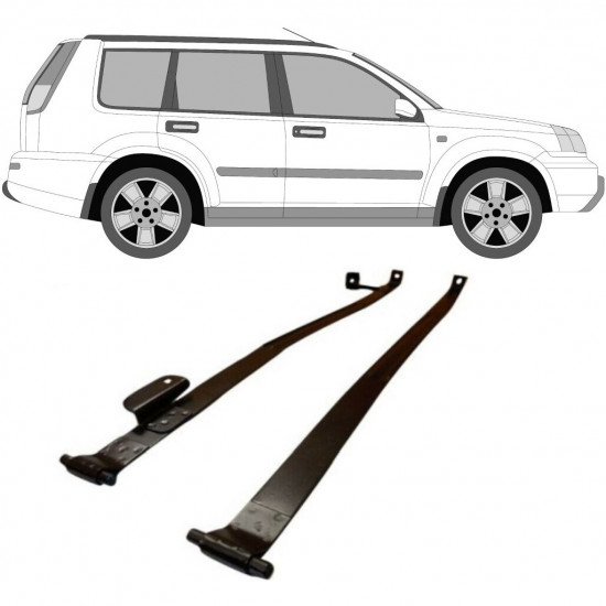 Abraçadeira do tanque de combustível para Nissan X-TRAIL 2001-2007 2.2 DI 6249