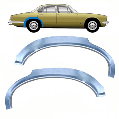 Painel de reparação do guarda-lamas traseiro para Jaguar XJ 1968-1973 / Esquerda+Direita / Conjunto 10744