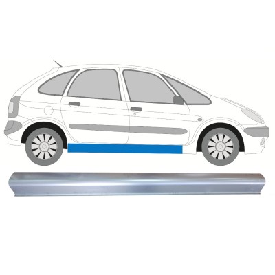 Painel de reparação da parte inferior da soleira para Citroen Xsara Picasso 1999-2012 / Direito 16888