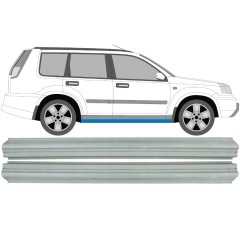 Painel de reparação da soleira para Nissan X-Trail 2001-2007 / Esquerda+Direita / Conjunto 10599