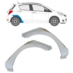 Painel de reparação do guarda-lamas traseiro para Toyota Yaris 2011-2020 / Esquerda+Direita / Conjunto 14593