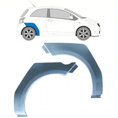 Painel de reparação do guarda-lamas traseiro para Toyota Yaris 2006-2011 / Conjunto 11446