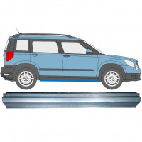 Painel de reparação da soleira para Skoda Yeti 2009- / Esquerda = Direita (simétrico) 7201