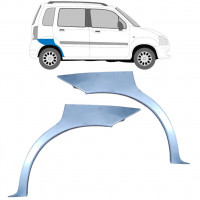 Painel de reparação do guarda-lamas traseiro para Opel Agila 2001-2008 / Esquerda+Direita / Conjunto 10094