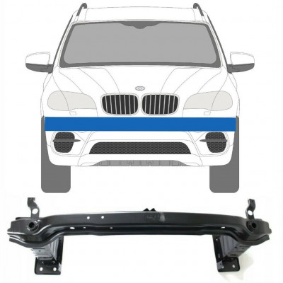 Reforço do para-choque dianteiro / travessa para BMW X5 E70 Lift 2009-2013 6115