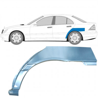 Painel de reparação do guarda-lamas traseiro para Mercedes C-class 2000-2007 / Esquerdo 5908