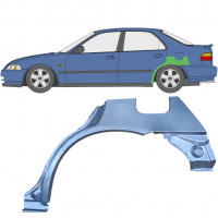 Painel de reparação do guarda-lamas traseiro para Honda Civic 1991-1995 / Esquerdo 6649