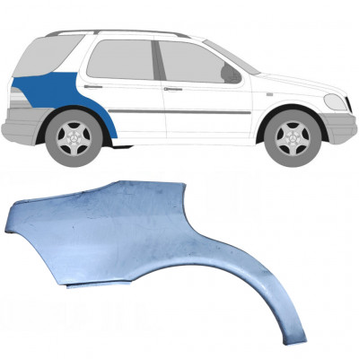 Painel de reparação do guarda-lamas traseiro para Mercedes M-class 1998-2005 / Direito 5535