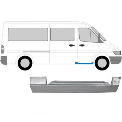 Painel de reparação da soleira da porta dianteira para Mercedes Sprinter 1995-2006 / Direito 5812