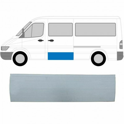 Painel de reparação externa das portas deslizantes para Mercedes Sprinter 1995-2006 / Esquerdo 5817