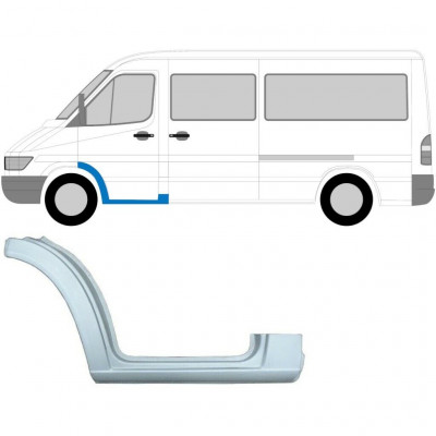 Painel de reparação do degrau dianteiro para Mercedes Sprinter 1995-2006 / Esquerdo 5808