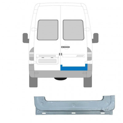 Painel de reparação das portas traseiras para Mercedes Sprinter 1995-2006 / Direito 5587