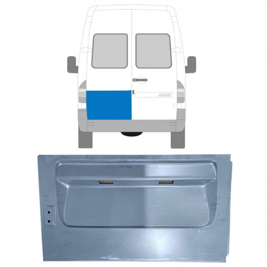 Painel de reparação das portas traseiras para Mercedes Sprinter 1995-2006 / Esquerdo 5735