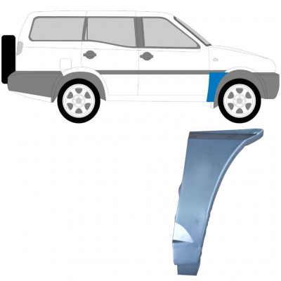 Painel de reparação do guarda-lamas dianteiro para Nissan Terrano 1993-1999 / Direito 6351