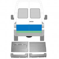 Painel de reparação das portas traseiras para Mercedes Sprinter 1995-2006 / Esquerda+Direita / Conjunto 5338