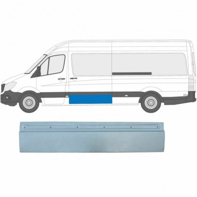 Painel de reparação externa das portas deslizantes para Mercedes Sprinter 2006- / Esquerda = Direita (simétrico) 6088