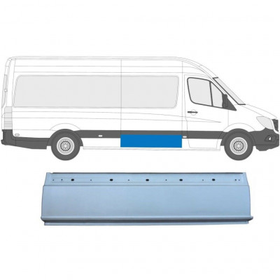 Painel de reparação lateral para Mercedes Sprinter 2006- / Direito 8809