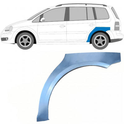 Painel de reparação do guarda-lamas traseiro para VW Touran 2003-2015 / Esquerdo 5109