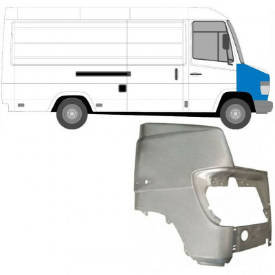 Guarda-lamas dianteiro para Mercedes Vario 1996- / Direito 6369