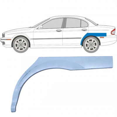 Painel de reparação do guarda-lamas traseiro para Jaguar X-Type 2001-2009 / Esquerdo 6081